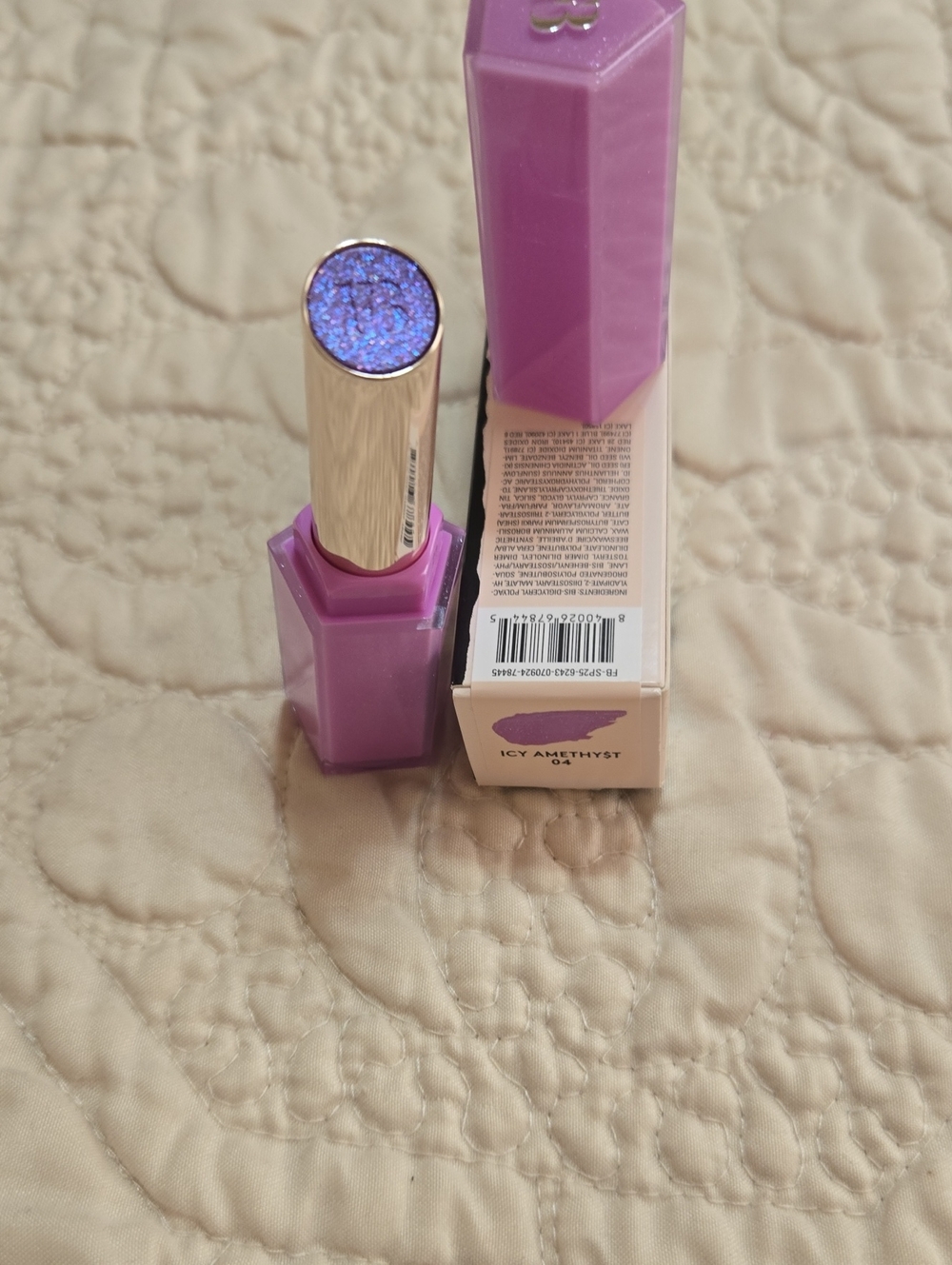 Icy Amethyst Purple Lipstick - Women Makeup